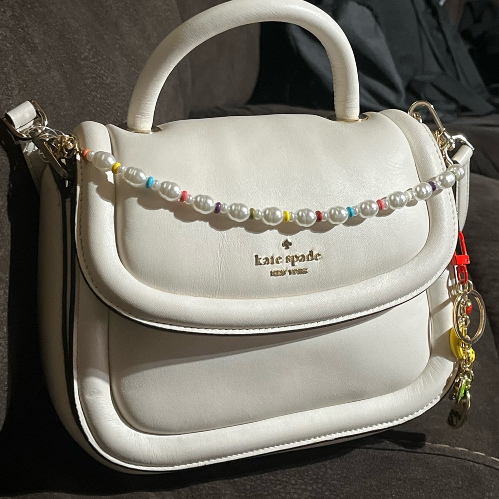 Kate Spade ♠️ cream crossbody and handbag - Picture 1 of 10